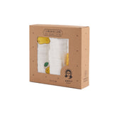 Baby Face Cloth | 100% Organic | Set of 3 | Quite a Pear